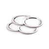 Image 1 of Default Title for the product neelam Stainless Steel Tope Cover Set, 17.5 cm, Set of 4