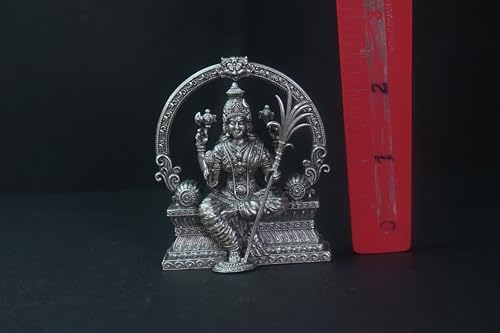 Image 4 of Dista Silvers Antique Lalitha Devi Sitting with Frame 127G