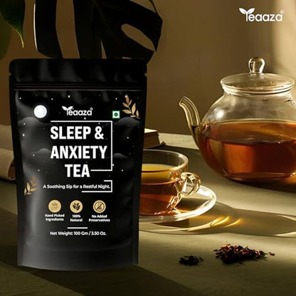 Image 3 of Teaaza Sleep & Anxiety Tea For Good Sleep 100 Grams