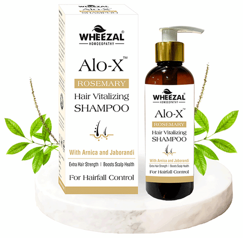 Image 1 of Wheezal Alo-X Hair Vitalizing Shampoo for Hairfall Control Rosemary