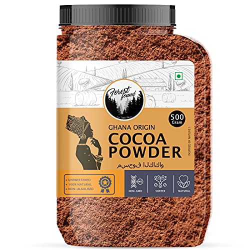 Image 1 of 500 gm / Pack of 1 for the product Forest Found Dark Cocoa Powder