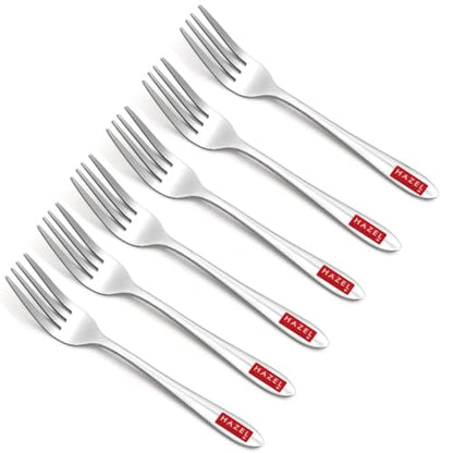 Image 1 of Default Title for the product HAZEL Stainless Steel Fork Set of 6 16cm