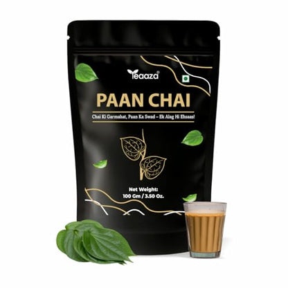 Image 1 of Pack of 1 for the product Teaaza Paan Tea | Paan Chai Patti 100Gm