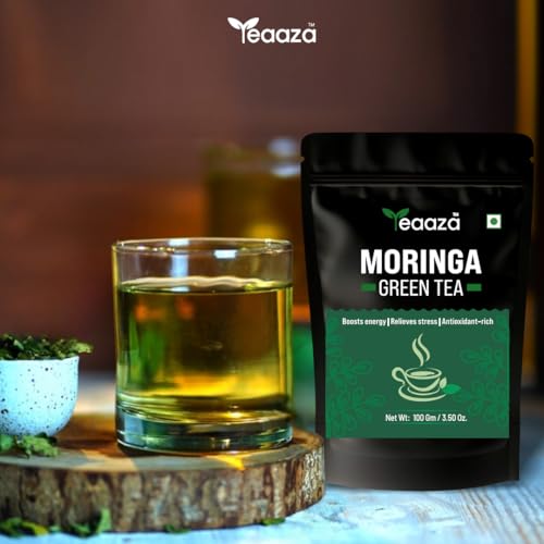 Image 3 of Teaaza Moringa Green Tea 100 Grams -50 Cups