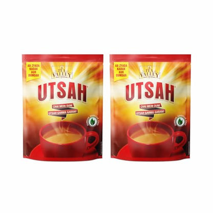 Image 2 of 1 kg (Pack of 2) for the product Tea Valley Utsah Tea 1kg Black Tea kadak chai