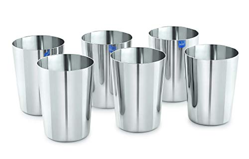 Image 1 of Default Title for the product neelam Stainless Steel PRM Glass Set of 6, 300 ml