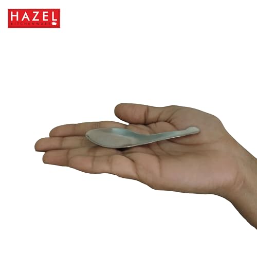 Image 5 of HAZEL Stainless Steel Small Masala Spoon Set of 6, 8.8 Cm