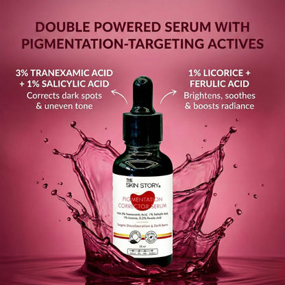 Image 2 of The Skin Story Anti Pigmentation Face Serum For Brighter Skin, Dark Spots, Niacinamide Alpha Arbutin