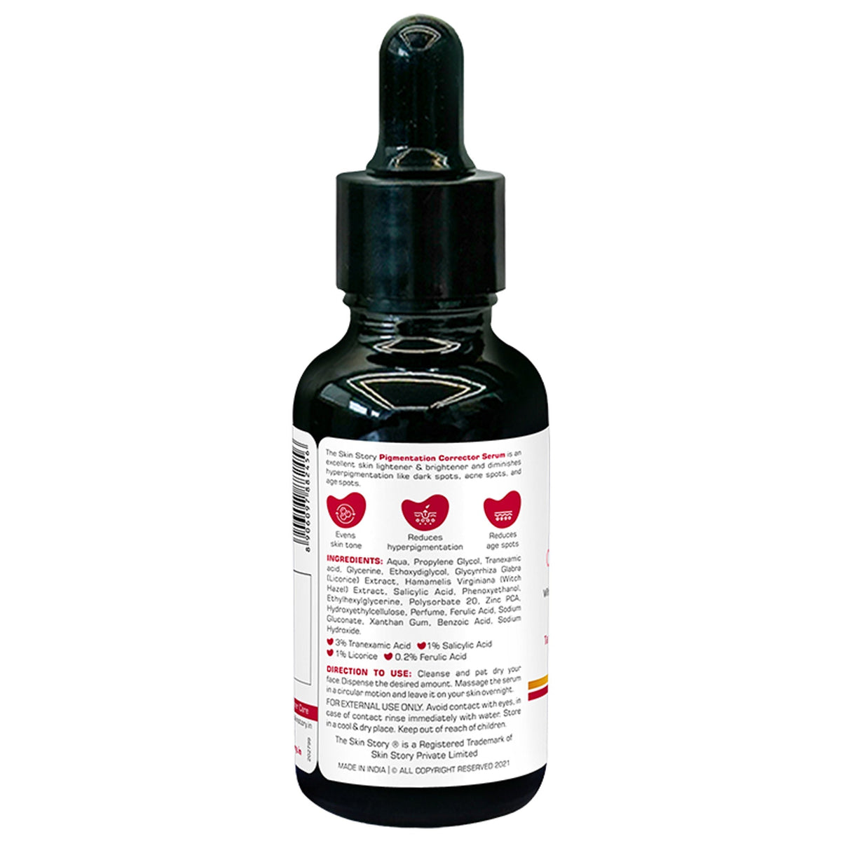 Image 6 of The Skin Story Anti Pigmentation Face Serum For Brighter Skin, Dark Spots, Niacinamide Alpha Arbutin