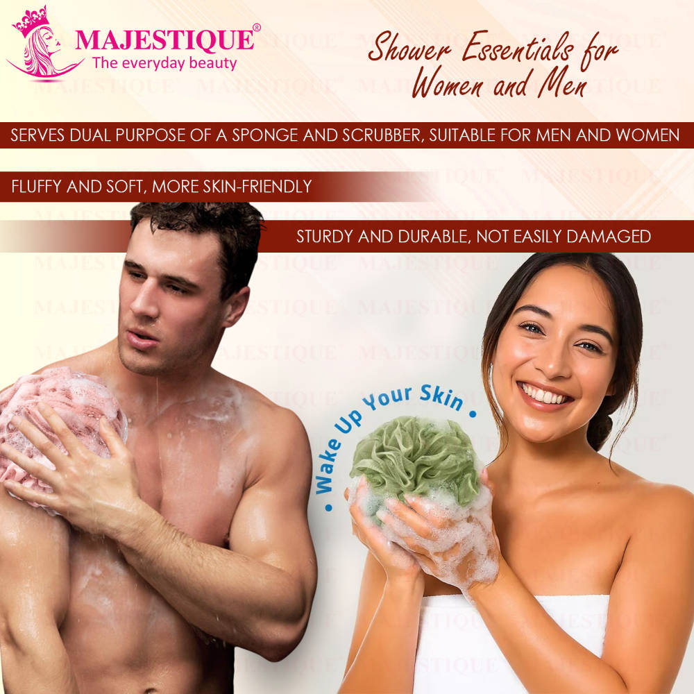 Image 6 of Majestique Luxury Bathing Round Loofah