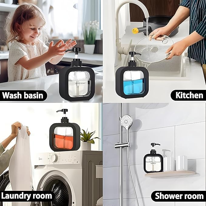 Image 8 of HomeWiz Soap Dispenser 300ml Pack of 2