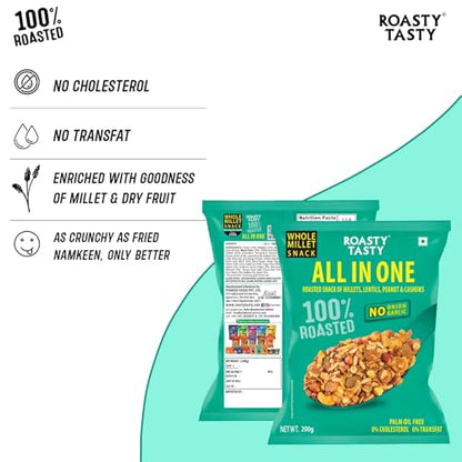 Image 4 of Roasty Tasty All in One Roasted Namkeen Mix 200g