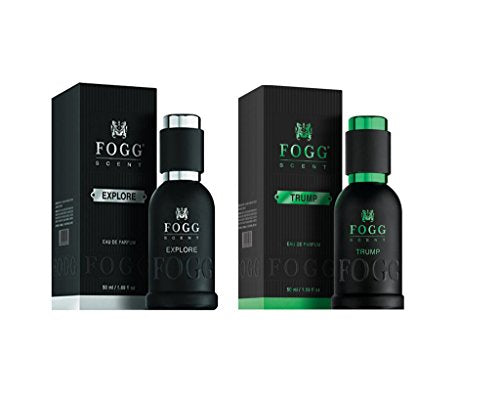 Image 1 of combo / Pack of 1 for the product Fogg Explore + Fogg Trump Perfume Body Spray Combo, 50 ml Each