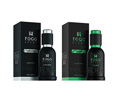 Image 1 of combo for the product Fogg Explore + Fogg Trump Perfume Body Spray Combo, 50 ml Each