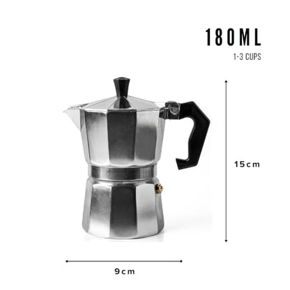 Image 7 of Sipologie Roma Moka Pot Espresso Maker, 180ml