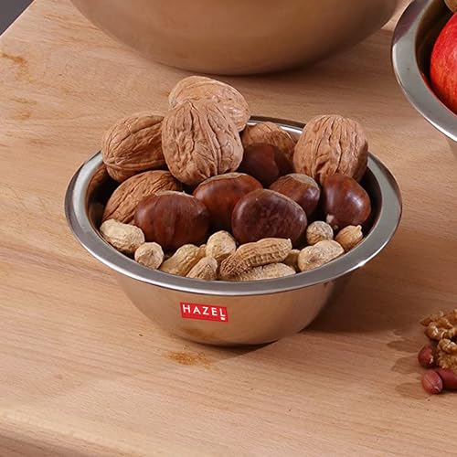 Image 3 of 1 / 550 ML for the product HAZEL Stainless Steel Mixing Bowl