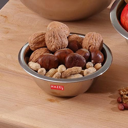 Image 3 of 1 / 550 ML for the product HAZEL Stainless Steel Mixing Bowl