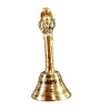 Image 1 of Default Title for the product Esplanade - Brass Pooja Puja Bell Ghanti, Golden - 5" Inches