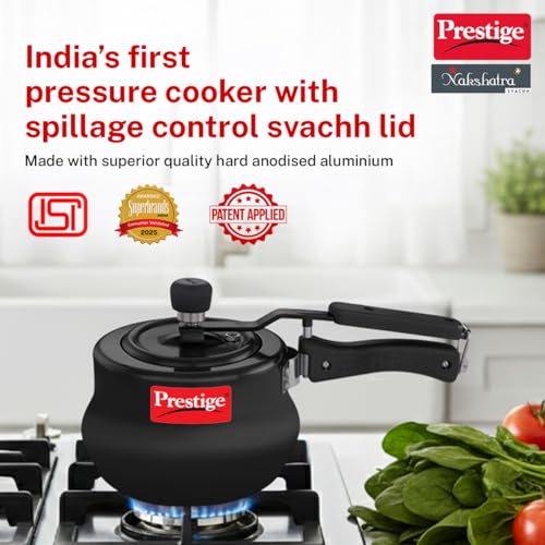 Image 3 of Prestige 2 Litres Svachh Hard Anodised Handi