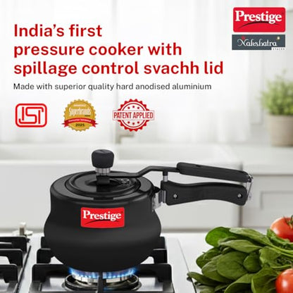 Image 3 of Prestige 2 Litres Svachh Hard Anodised Handi