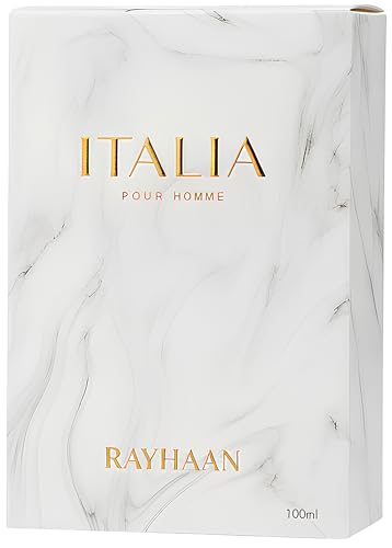 Image 3 of RAYHAAN Italia Eau de Parfum for Men Long Lasting Citrus Spicy Aromatic Sweet Fragrance with Bergamot Lavender Vanilla and Tonka Bean