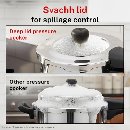 Image 5 of Prestige Svachh Alpha Junior Handi 4 L Stainless Steel