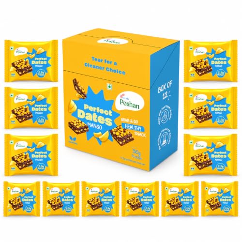 Image 1 of Default Title for the product Acme Poshan Perfect Dates Mango Pack of 12 240g
