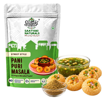 Image 4 of 400gm for the product SAATYAKI NATURALS PaniPuri Masala