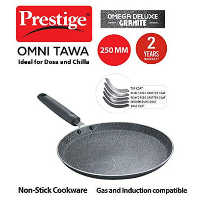 Image 4 of Prestige Metal Omega Deluxe Granite Cookware Set