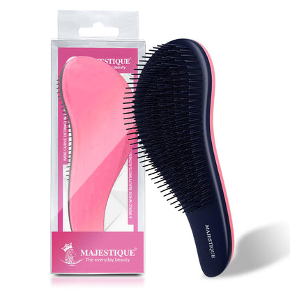 Image 1 of 1 pc for the product Majestique Wide Curve Detangling Hair Brush
