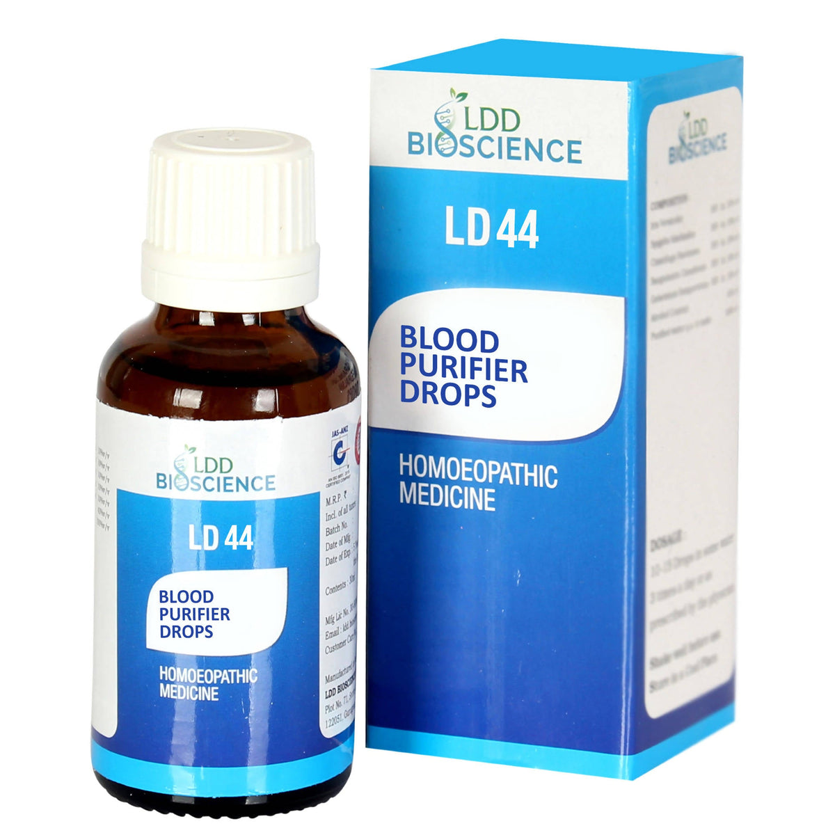 Image 1 of 30 ml for the product LDD Bioscience Homeopathy LD 44 Drops