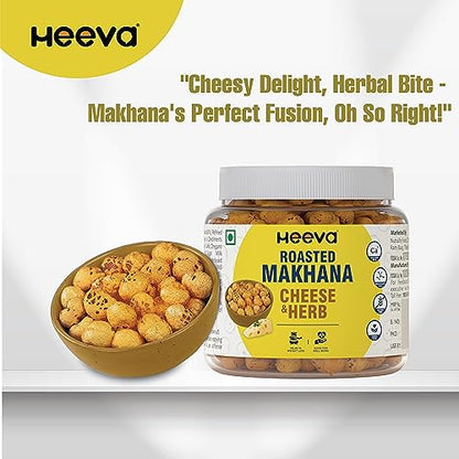 Image 4 of Heeva Roasted Makhana Cheese n Herb 100g Pack of 4
