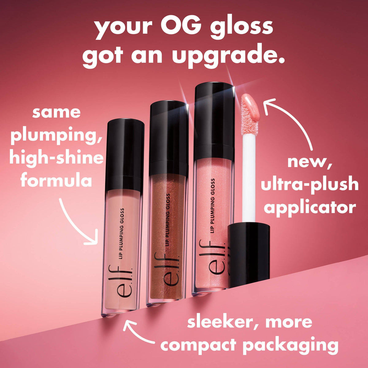 Image 8 of e.l.f. Cosmetics Lip Plumping Gloss (2.7ml)