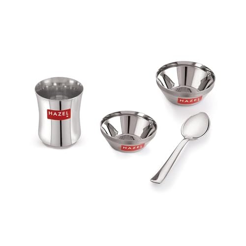 Image 5 of HAZEL Stainless Steel Kids Dinner Set 5-Piece