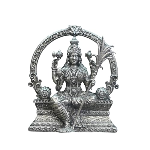 Image 1 of Default Title for the product Dista Silvers Antique Lalitha Devi Sitting with Frame 127G