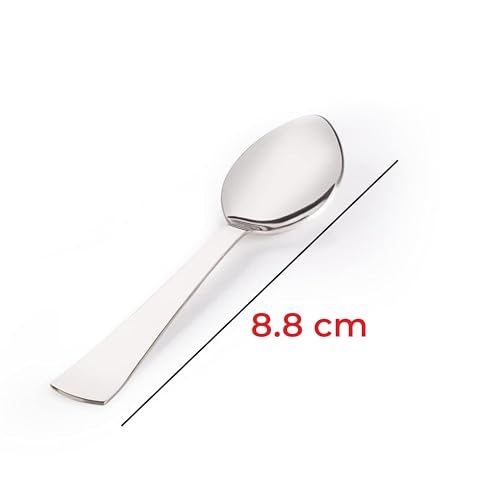 Image 4 of HAZEL Stainless Steel Masala Spoons Set of 12