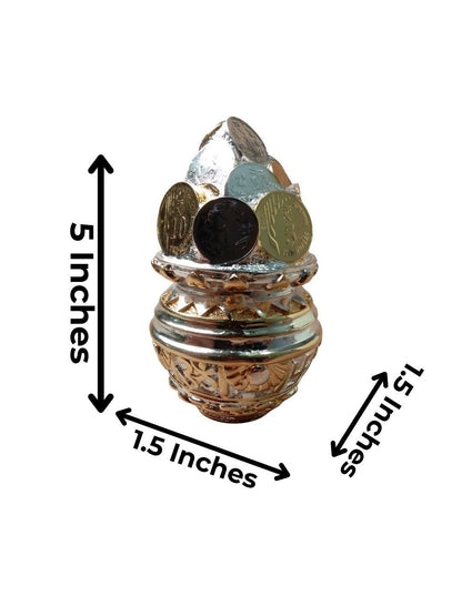 Image 5 of THE HOME CO. 24K Gold-Plated Kalash