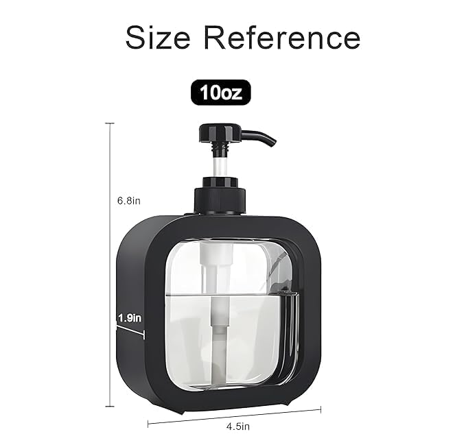 Image 6 of HomeWiz Soap Dispenser 300ml Pack of 2