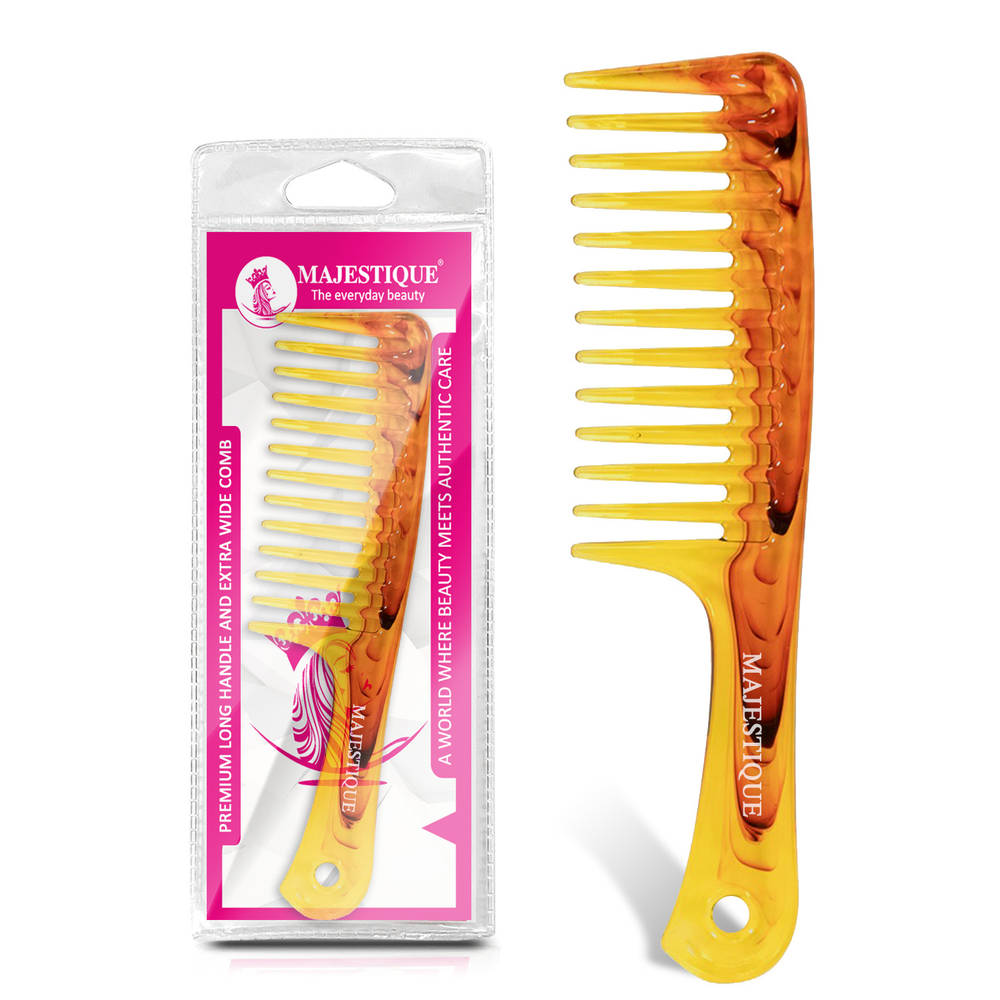 Image 1 of 50 g for the product Majestique Premium Long Handle And Extra Wide Comb