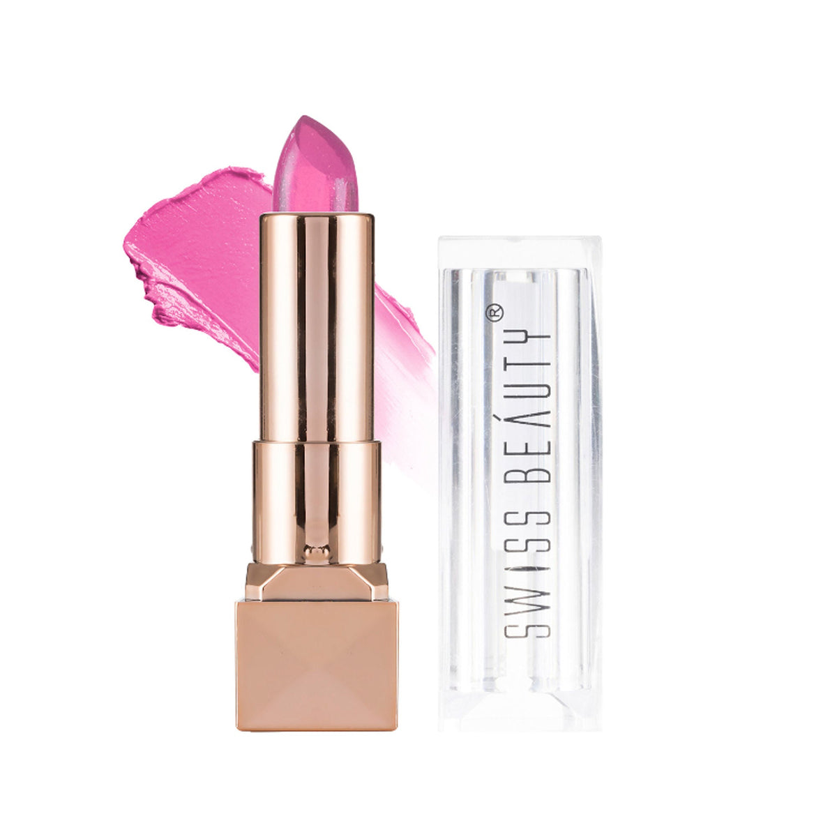 Image 1 of 3.6 gm / Pack of 1 for the product Swiss Beauty Gel Lipstick - 02