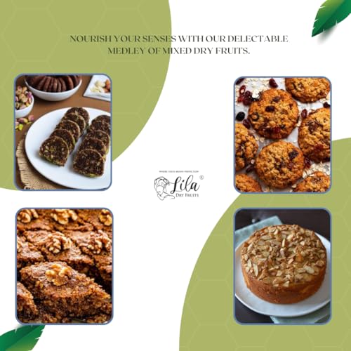 Image 4 of Lila Dry Fruits Daily Needs DryFruit Combo Pack - 1 kg (5 x 200 gm)