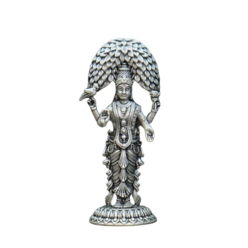 Image 1 of Default Title for the product Dista Silvers Antique Vasavi Devi Standing Big 60.70G