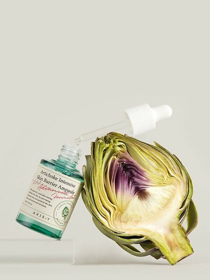 Image 3 of AXIS-Y Artichoke Intensive Skin Barrier Ampoule, Soothing Skin Serum, Korean Skincare