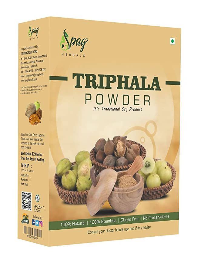 Image 1 of 150 gm for the product Spag Herbals Triphala Powder
