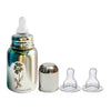 Image 1 of 150 ml for the product Goodmunchkins Stainless Steel Feeding Rustfree Bottle with 2 Anti Colic Silicone Nipple For Kids 150 ml