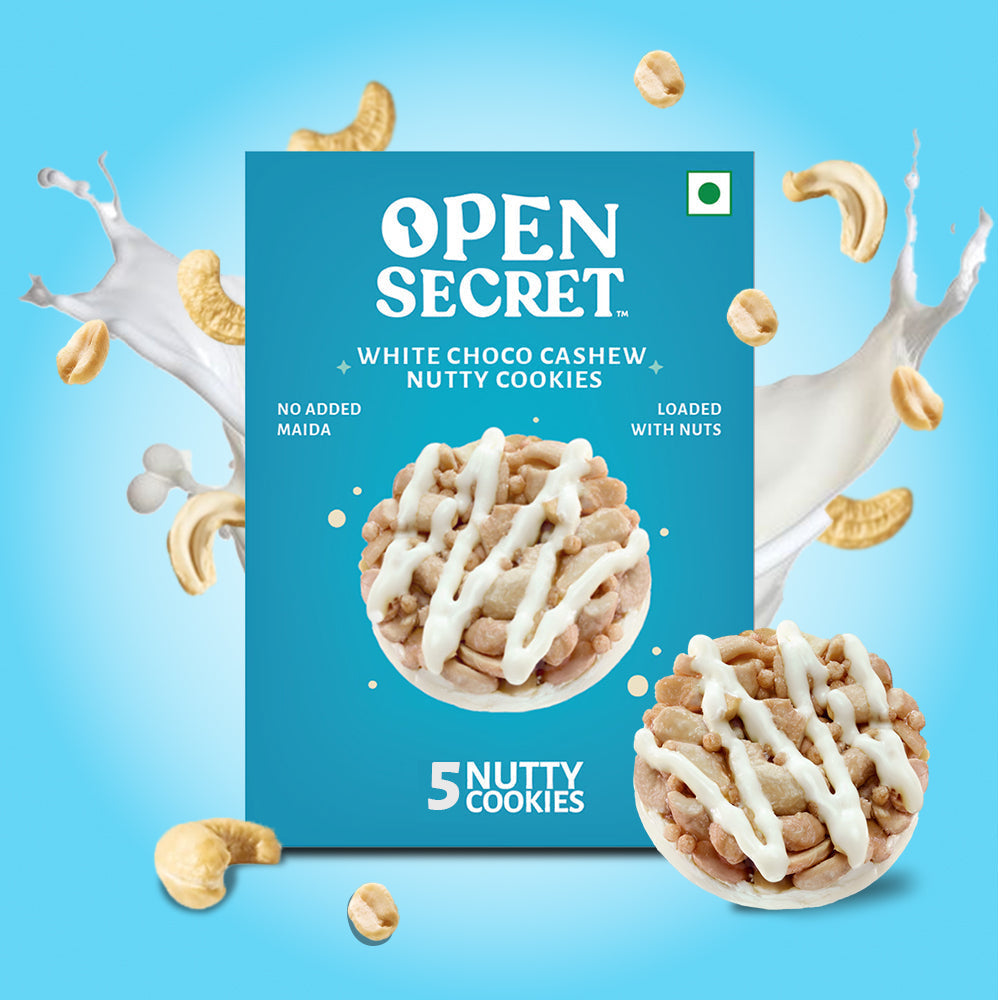Image 2 of Open Secret White Choco Cashew Story Box (x5 Cookies)