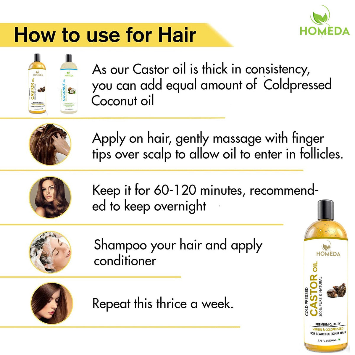 Image 5 of Shudh Online Cold Pressed Castor Oil