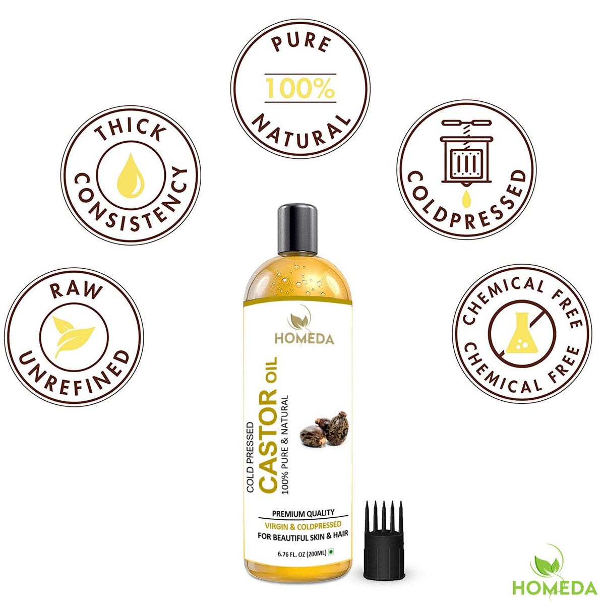 Image 6 of Shudh Online Cold Pressed Castor Oil