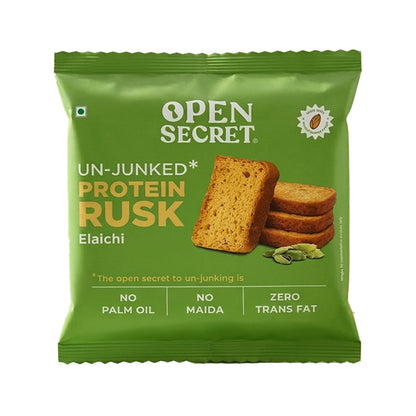 Image 6 of Open Secret High Protein Rusk - Elaichi