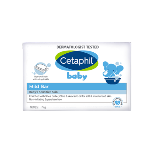 Image 1 of Cetaphil Baby Mild Bar Face & Body For Baby's Sensitive Skin